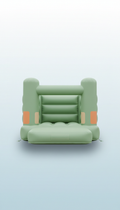 Gentle Green Inflatable Bounce House
