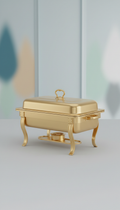 Golden sand chafing dish set